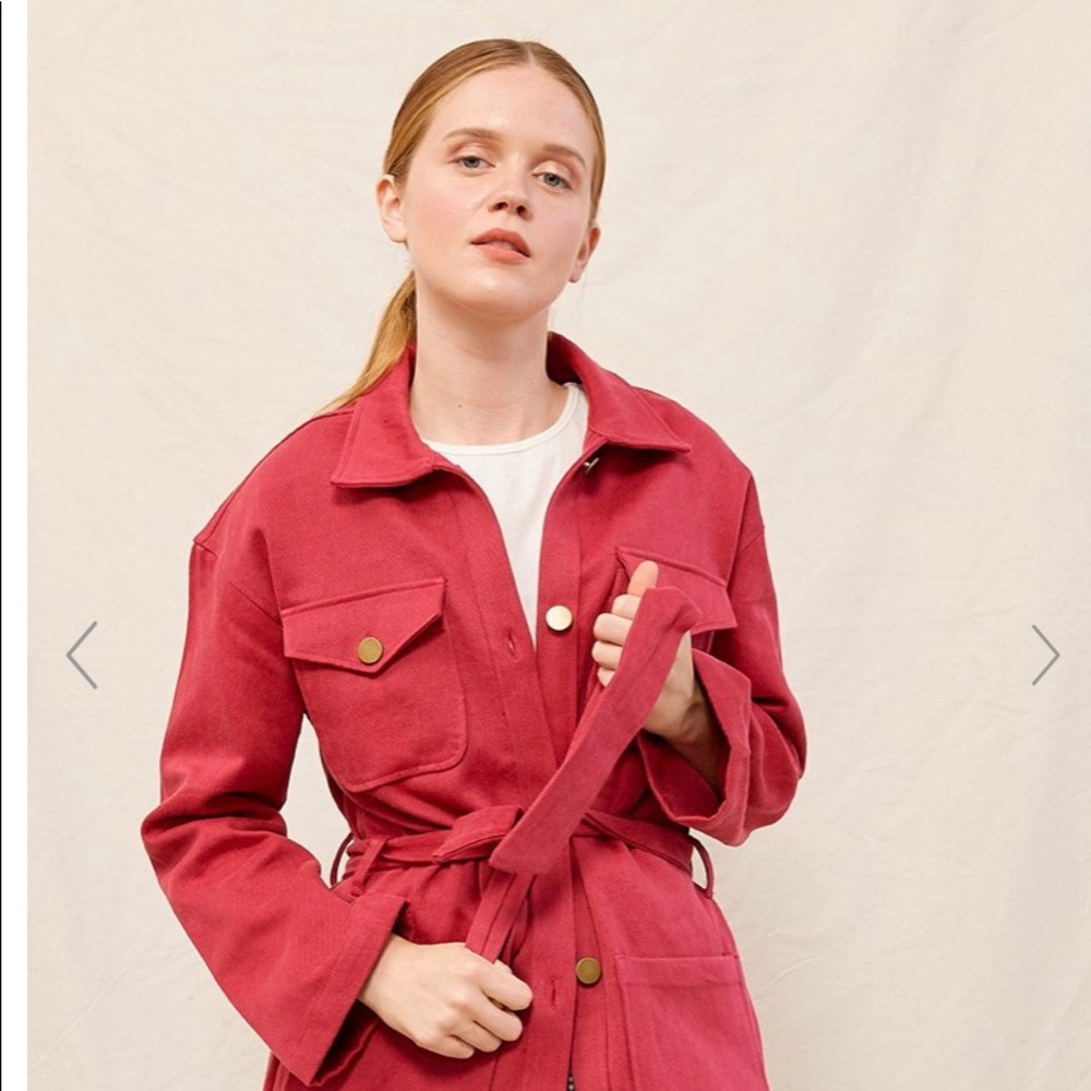 Hemp Safari Spring Jacket - Small